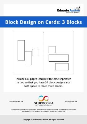 Block Designs - 3 Blocks - Educate Autism