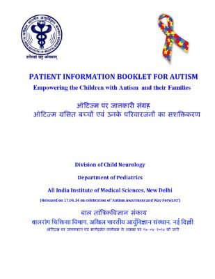 Patient Information Booklet for Autism
