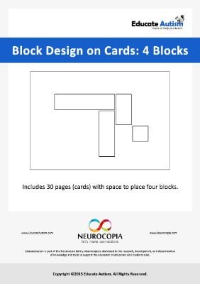 Block Designs - 4 Blocks - Educate Autism