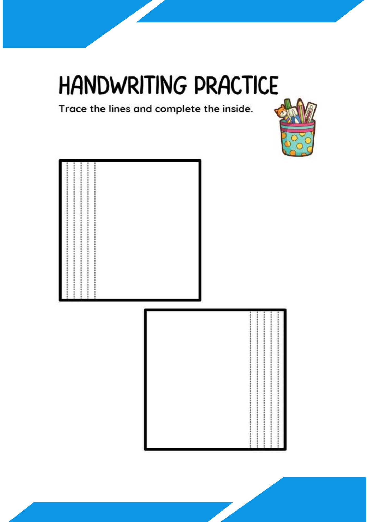 Trace the Shapes (Intermediate Level)