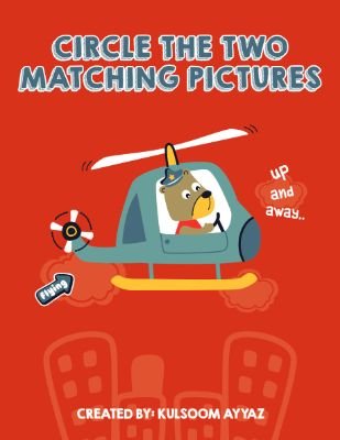Circle the Matching Pictures: Visual Discrimination Practice