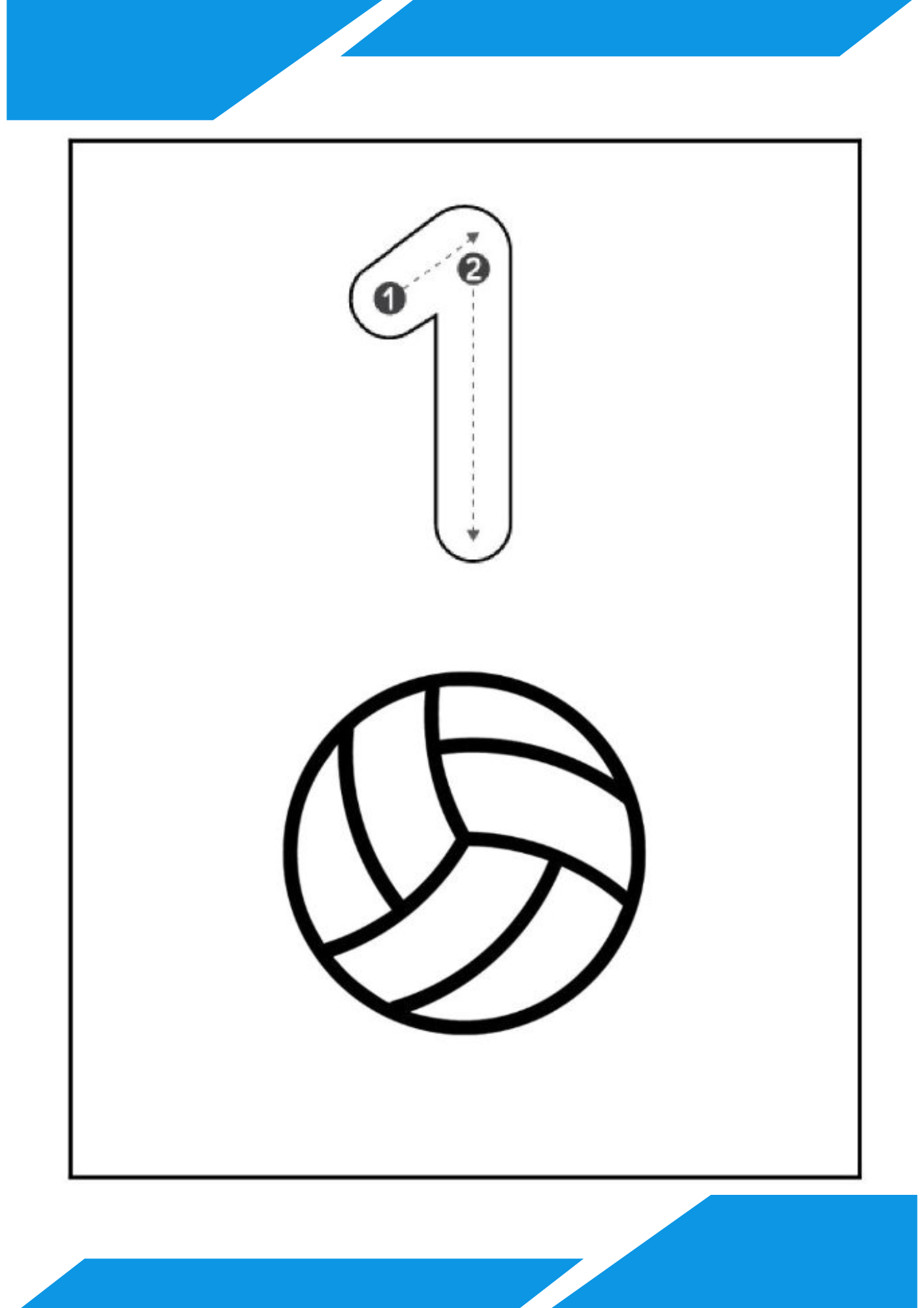 Beginner-Friendly Tracing Numbers Activity