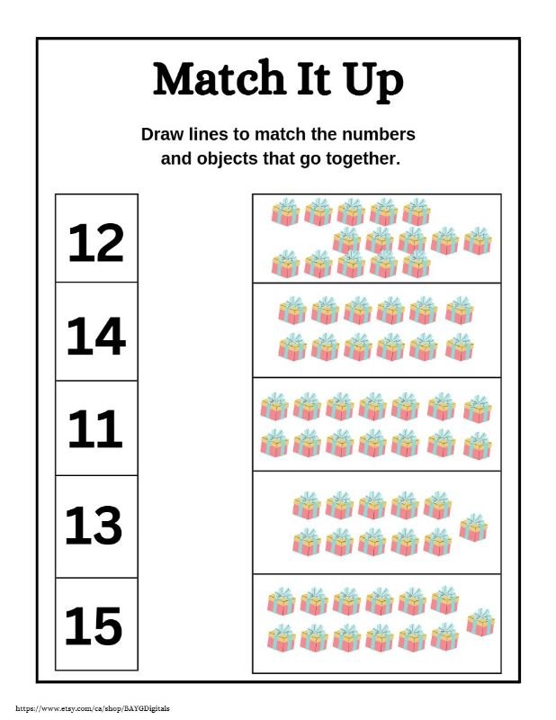 Matching Activities